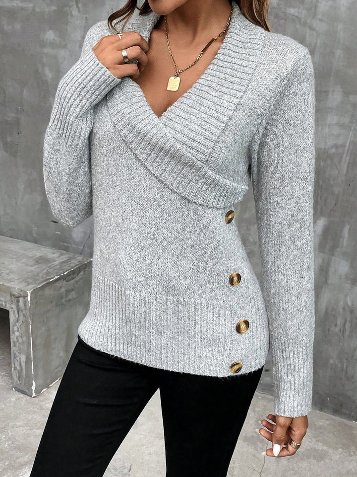 Chiara | Wrap-up Strickpullover