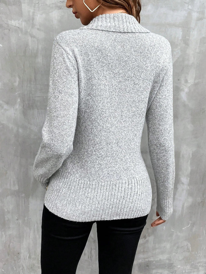 Chiara | Wrap-up Strickpullover