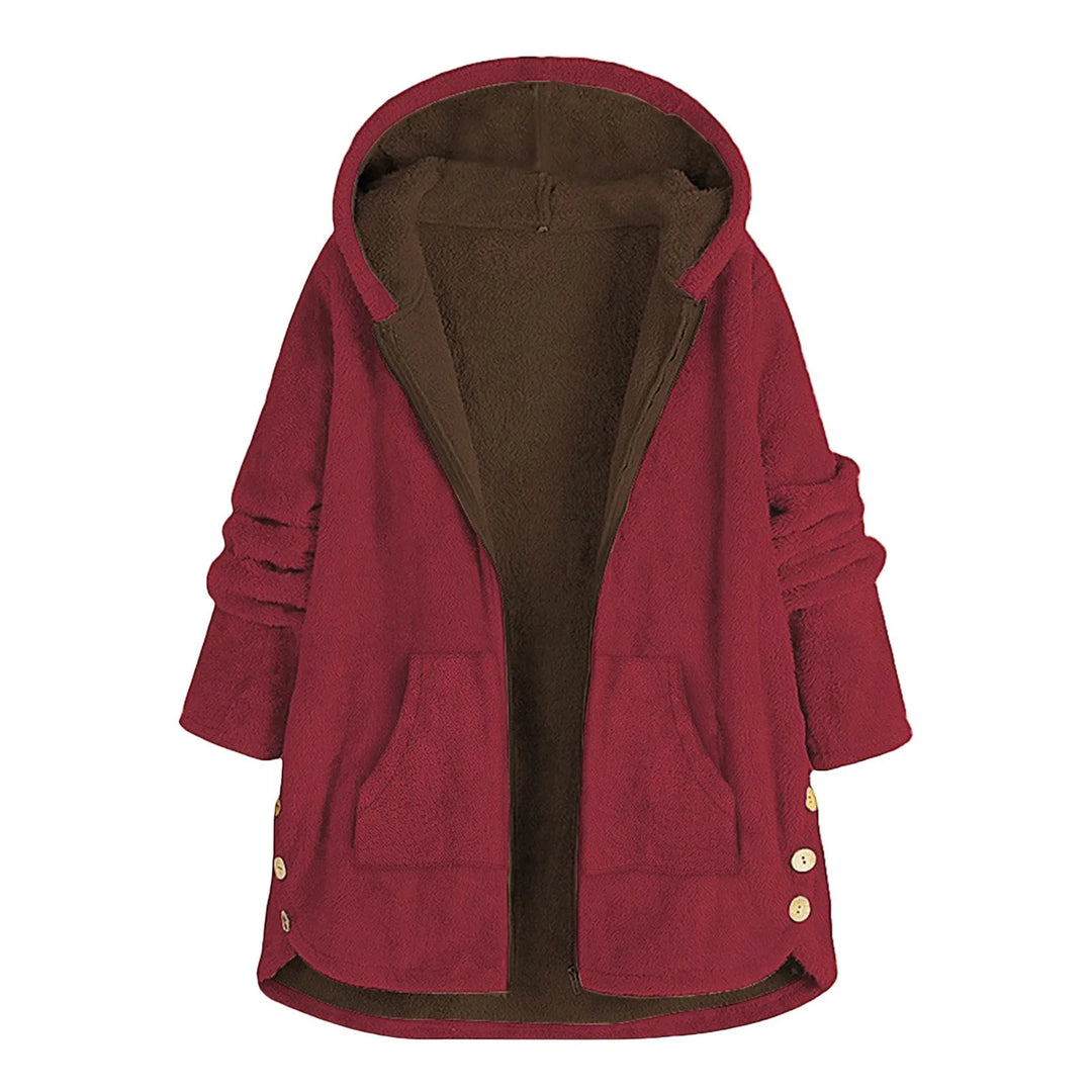 Ella | Bequeme Jacke mit Teddy-Fleece