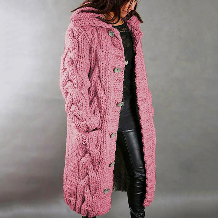 Hannah | Kuschelige Jacke mit Kapuze