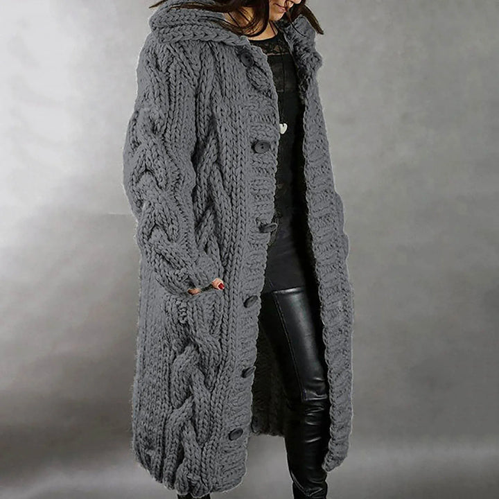 Hannah | Kuschelige Jacke mit Kapuze
