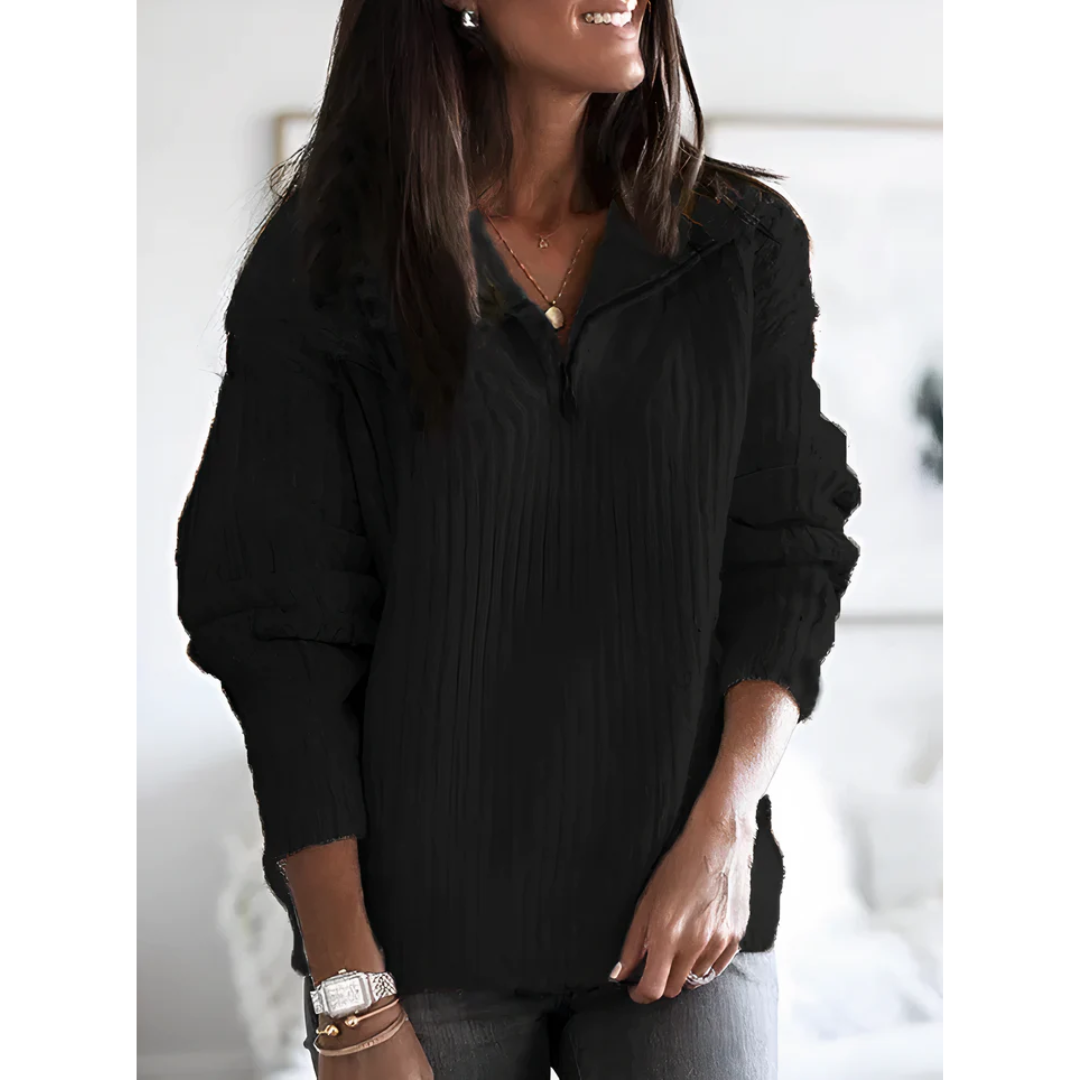 Melina | Damen Strick-Winterpullover