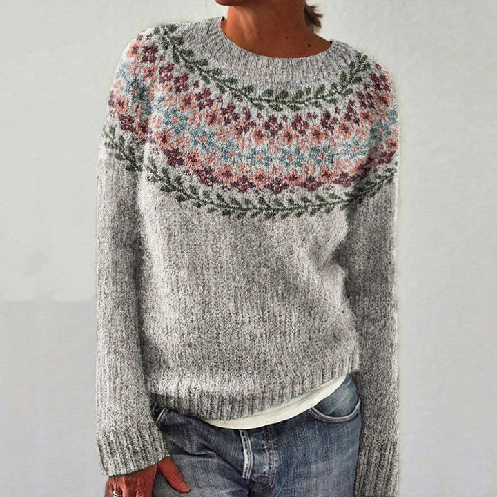 Amelia | Bequemer Retro-Pullover