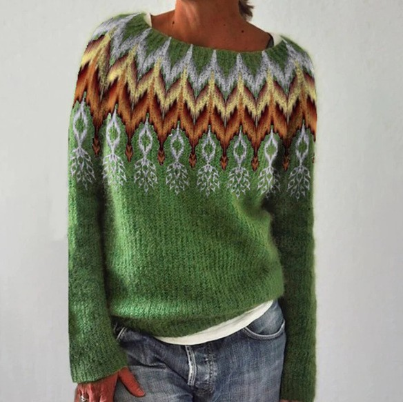 Luzia | Gemütlicher Retro-Pullover