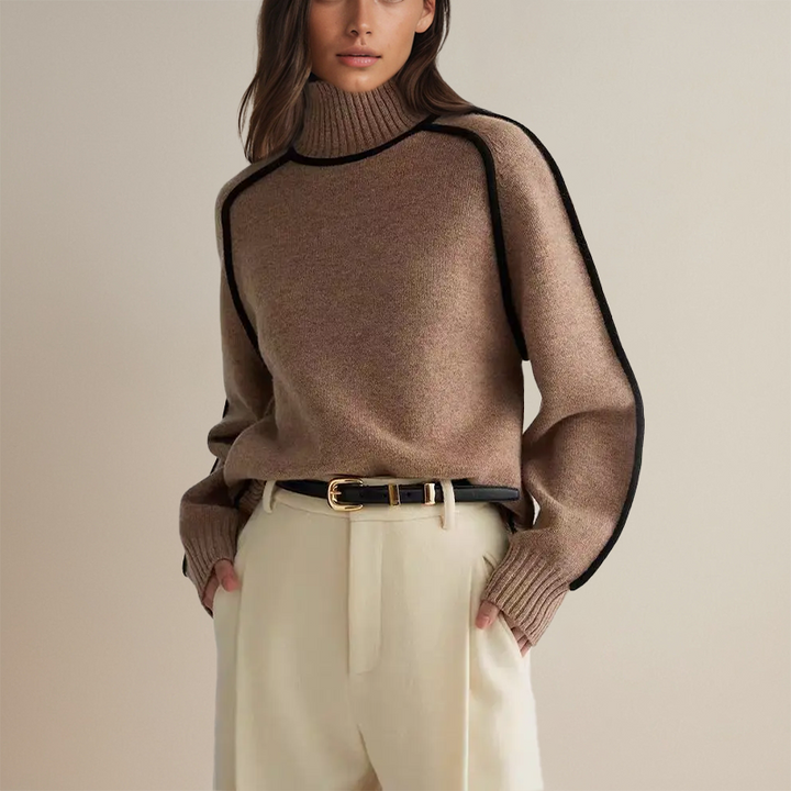 Rachelle | Weicher Rollkragenpullover