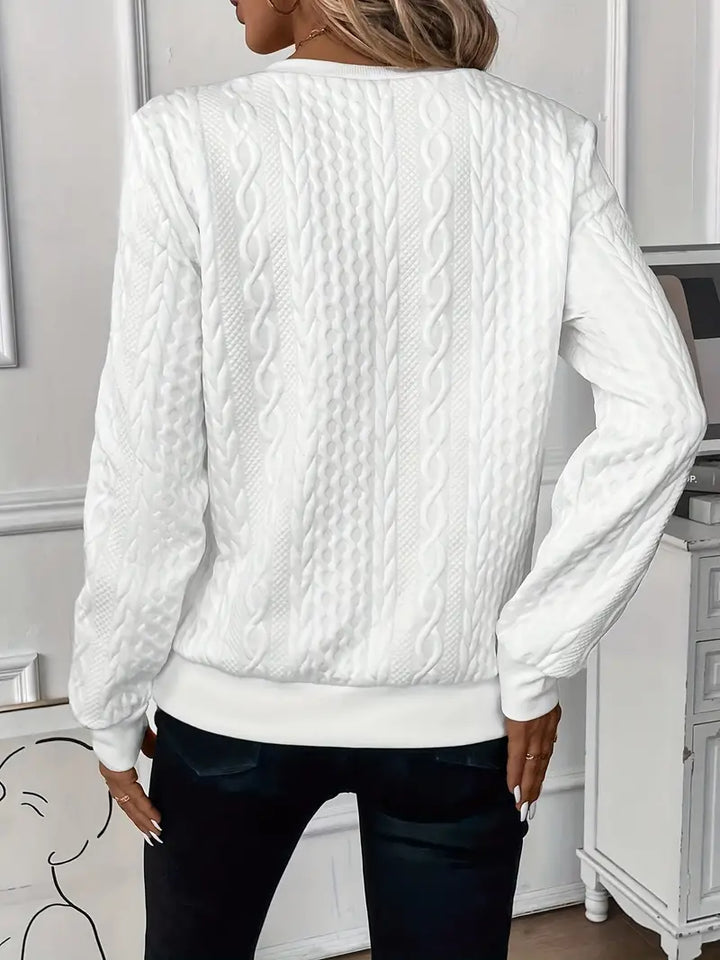 Melanie | Trendy Pullover mit Muster