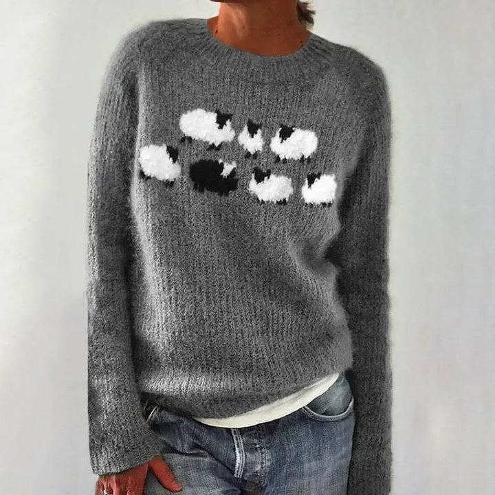 Poppy | Gemütlicher Retro-Pullover