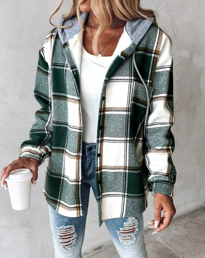 Jasmin | Moderne karierte Jacke