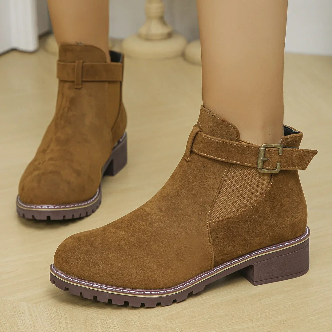 Amber | Moderne Stiefeletten mit Schnalle