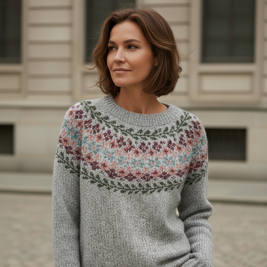 Silvana | Gemütlicher Retro-Pullover