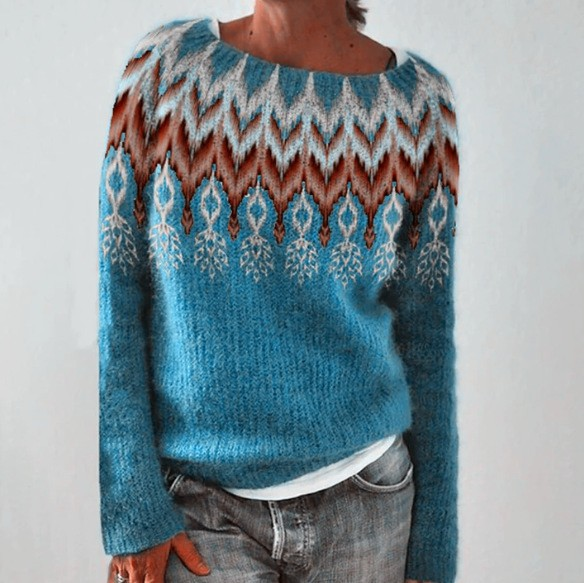 Indira | Gemütlicher Retro-Pullover